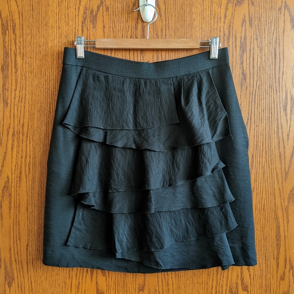 BCBG Max Azria Black Mini Skirt - Picture 1 of 4